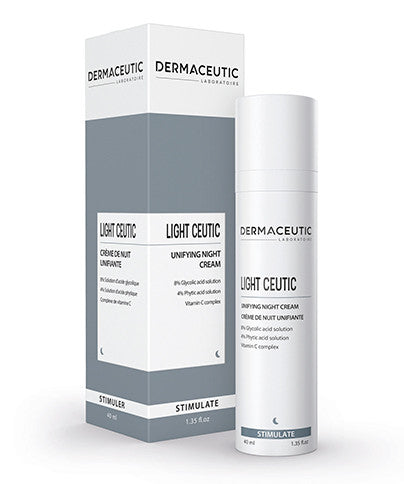 Dermaceutic Light Ceutic Unifying Night Cream,40ml