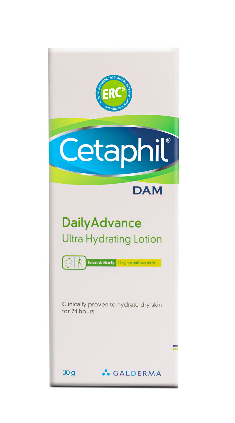 Cetaphil Daily Advance Ultra Hydrating Lotion-30gm(Pack of 4)