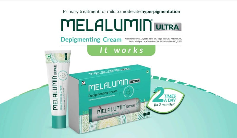 Melalumin Ultra Depigmenting  Cream- 20gm