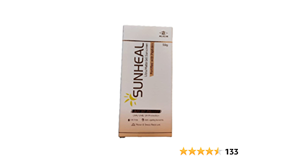 Sunheal Ultra Matte Gel Sunscreen, SPF 50+ oil free - 50gm