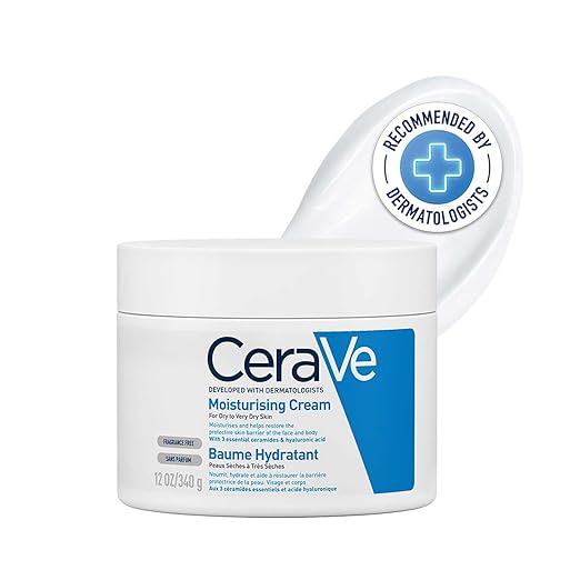 CeraVe Moisturizing Cream for Dry to Very Dry Skin- 340gms