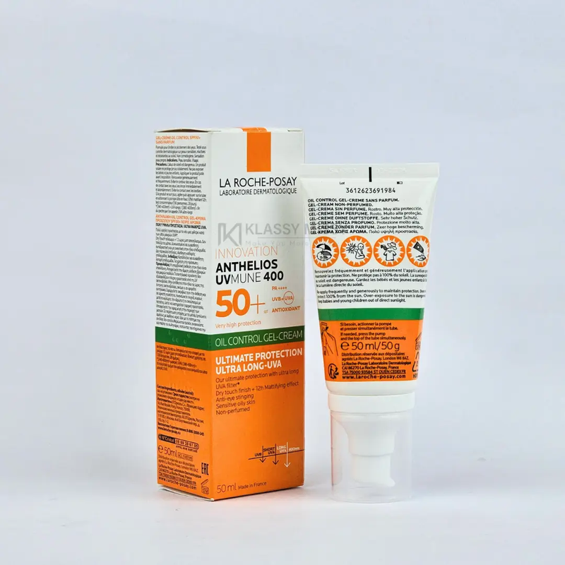 La Roche-Posay Anthelios UVMUNE 400 SPF50+ Oil Control Gel Cream 50ml