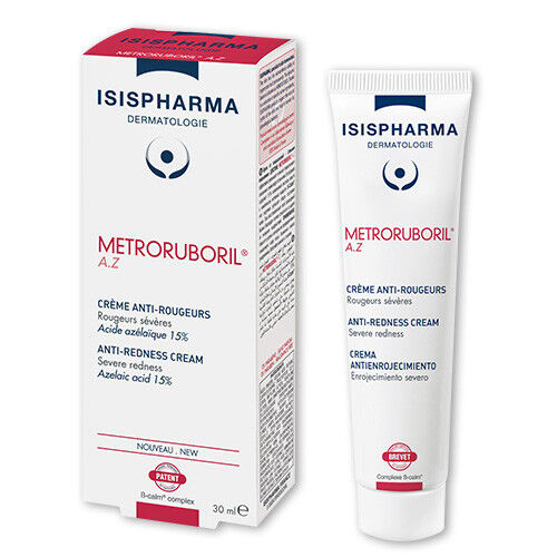 ISIS Pharma Metroruboril A.Z. Anti-Redness Cream - 30ml, Severe redness