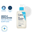 CeraVe SA Smoothing Cleanser for Dry, Rough, Bumpy Skin- 236ml