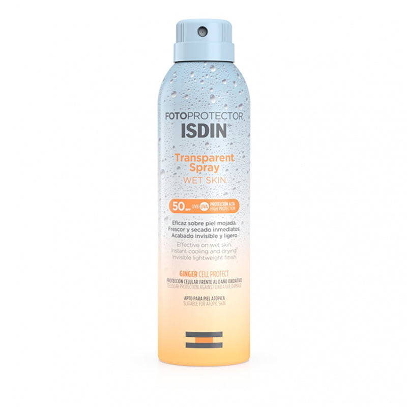 ISDIN FOTOPROTECTOR TRANSPARENT SPRAY WET SKIN SPF-50 250ML