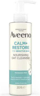 Aveeno Calm + Restore Nourishing Oat Cleanser for Sensitive Skin -200ml