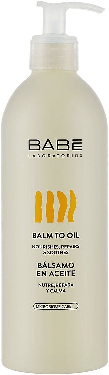 BABE Balm to Oil Nourishes, Repairs & Soothes -500ml