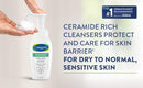 Cetaphil Soothing Foam Wash for Dry to Normal, Sensitive Skin with Ceramides -200ml