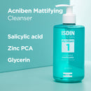 ISDIN Oily Skin Acniben1 Mattifying Cleanser Gel -400ml