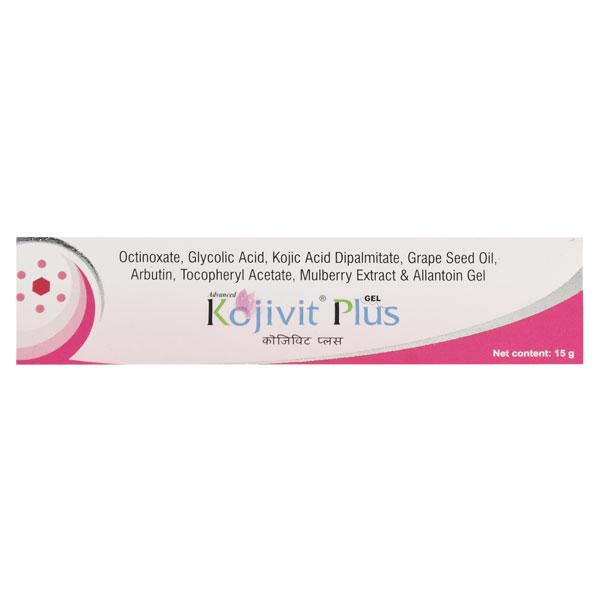 Gel Kojivit Plus éclaircissant 15g - Acide Kojique, Arbutine, Pour Taches Et Mélasma