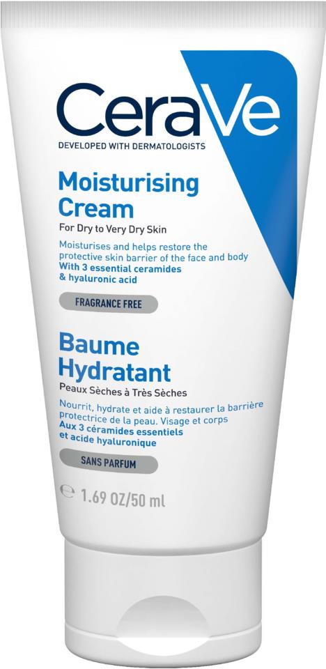 CeraVe Moisturizing Cream for Dry to Very Dry Skin- 50ml