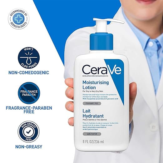 CeraVe Moisturizing Lotion for Dry to Very Dry Skin -236ml