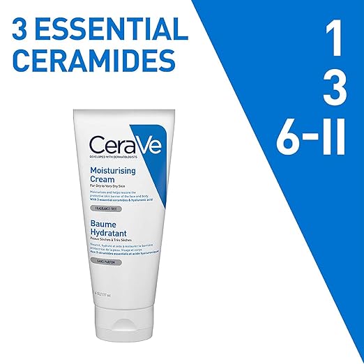 CeraVe Moisturizing Cream for Dry to Very Dry Skin- 177ml