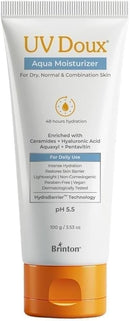 Brinton UV Doux Aqua Lightweight Moisturizer For Dry, Normal & Combination Skin -100gms