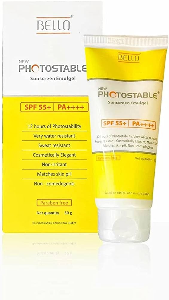 PHOTOSTABLE SUNSCREEN EMULGEL SPF 55+ -50 GMS