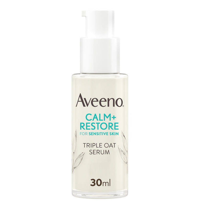 Aveeno Calm + Restore Triple Oat Serum for Sensitive Skin -30ml