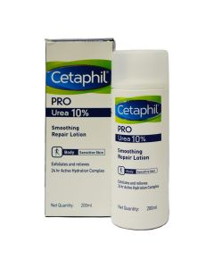 Cetaphil Pro Urea 10%  Smoothing Hydrating Lotion-200ml