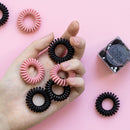 INVISIBOBBLE ORIGINAL Matte - ME, Myselfie and I Hair Ties, 3 Pack - Traceless, Strong Hold, Waterproof - Suitable for All Hair Types