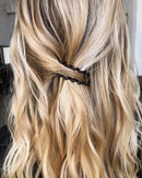 INVISIBOBBLE WAVER Plus Hair Clip Pretty Dark , 3 Pack - No Metal, Traceless, Strong Hold, Easy Removal - Suitable for All Hair Types