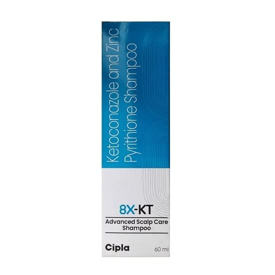 Cipla 8X-KT Advanced Scalp Care Shampoo -60ml
