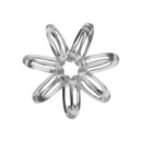 INVISIBOBBLE Nano Crystal Clear Hair Styling Ring with Strong Grip-Pack of 3