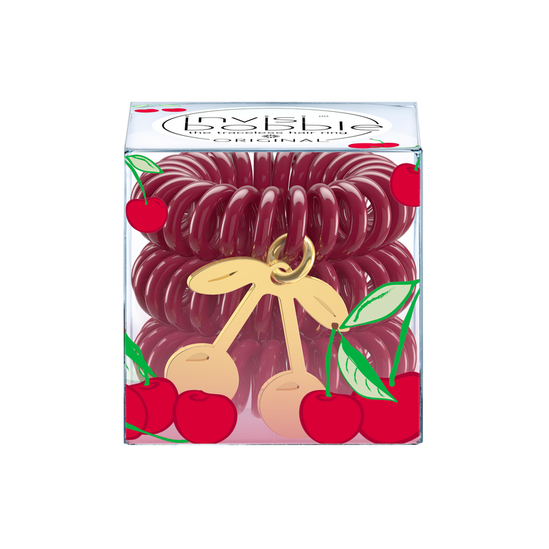 Invisibobble ORIGINAL Tutti Frutti Cherry Cherie w. sticker