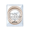 INVISIBOBBLE SLIM Bronze Me Pretty Hair Ring Pack of 3 No Kink, Strong Hold, Stylish Bracelet - Suitable for All Hair Types