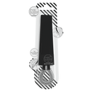 INVISIBOBBLE Multiband True Black Hair Band and Hair Tie - True Black - 2-in-1 band