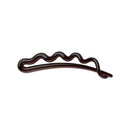 INVISIBOBBLE WAVER Plus Hair Clip Pretty Dark , 3 Pack - No Metal, Traceless, Strong Hold, Easy Removal - Suitable for All Hair Types