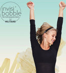 INVISIBOBBLE Multiband True Black Hair Band and Hair Tie - True Black - 2-in-1 band