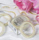 INVISIBOBBLE Slim Stay Gold Hair Ring Pack of 3 No Kink, Strong Hold, Stylish Bracelet - Suitable for All Hair Types