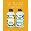 Lim & Cello Nourish & Flourish Shampoo 250ml and Extreme Conditioner 250ml