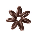 INVISIBOBBLE Nano Pretzel Brown Hair Styling Ring with Strong Grip-Pack of 3