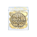 INVISIBOBBLE ORIGINAL Time To Shine - You're Golden Hair Ties, 3 Pack - Traceless, Strong Hold, Waterproof - Suitable for All Hair Types