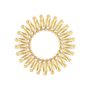 INVISIBOBBLE ORIGINAL Time To Shine - You're Golden Hair Ties, 3 Pack - Traceless, Strong Hold, Waterproof - Suitable for All Hair Types