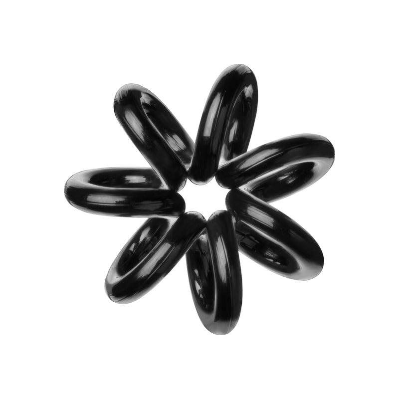 INVISIBOBBLE Nano True Black Hair Styling Ring with Strong Grip-Pack of 3