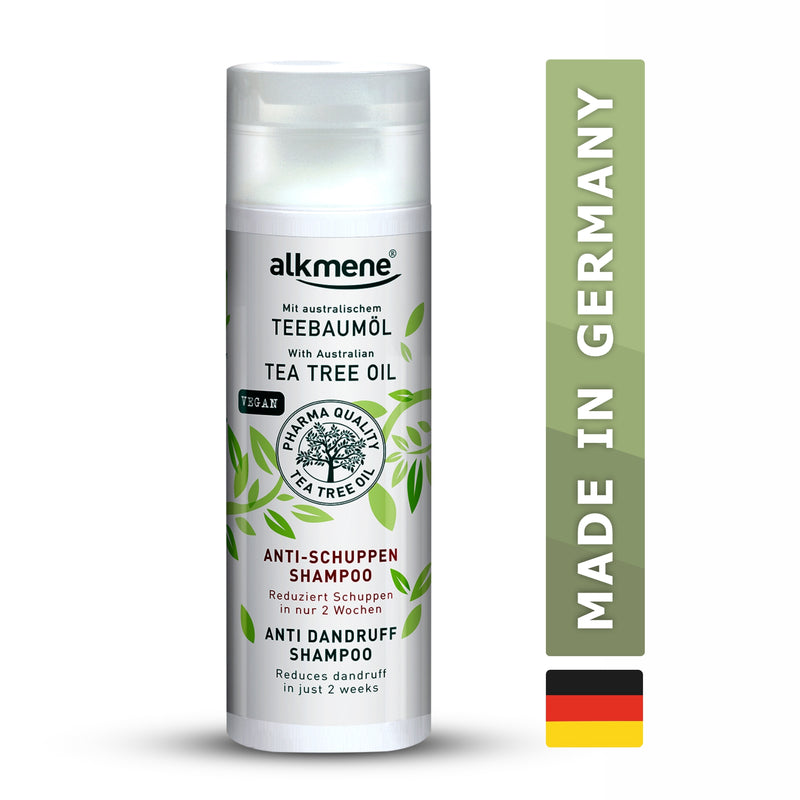 Alkmene Gentle Anti Dandruff Shampoo With Australian Pharma Grade Tea Tree Oil