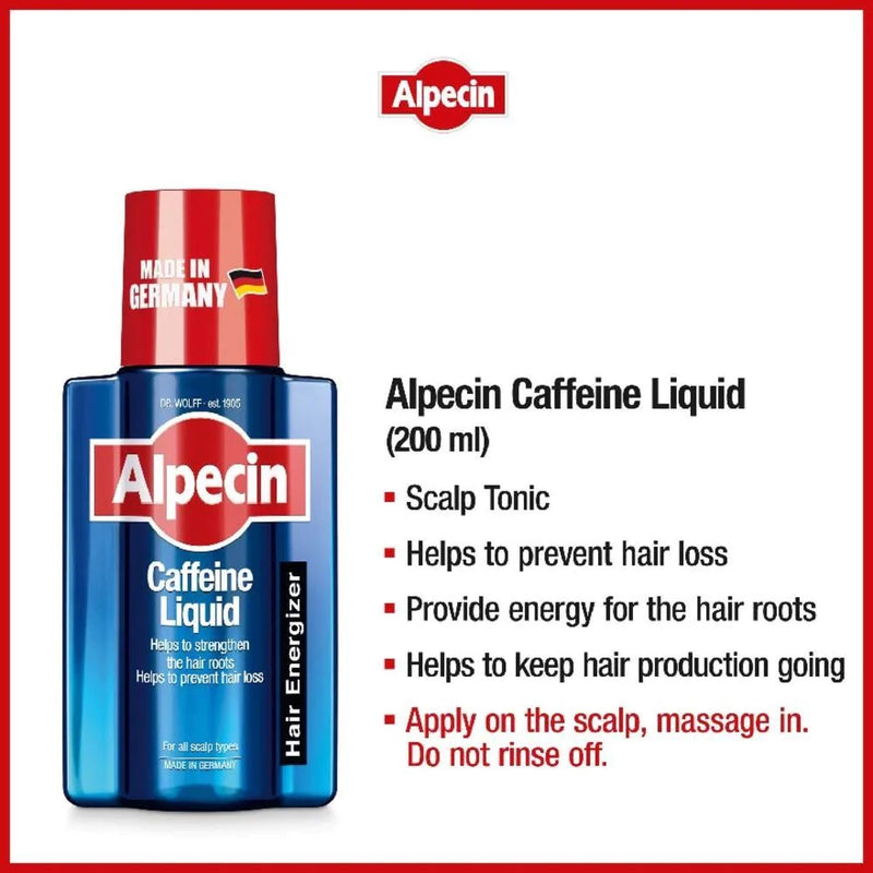 Alpecin Caffeine Liquid Scalp Tonic – 200ML