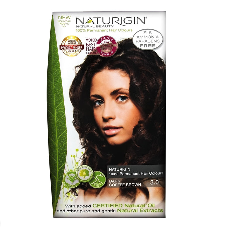 Naturigin Permanent Hair Colour -Dark Coffee Brown 115ml