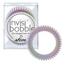 INVISIBOBBLE Slim Vanity Fairy Hair Ring Pack of 3 No Kink, Strong Hold, Stylish Bracelet - Suitable for All Hair Types