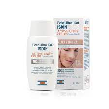 ISDIN FotoUltra 100 Active Unify  Fusion Fluid SPF50+ 50ml
