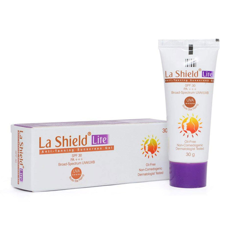 La Shield Lite Anti-Tanning Sunscreen Gel SPF30, 30g