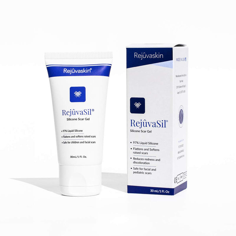 Rejuvaskin RejuvaSil Silicone Scar Gel – Improves the Appearance of Scars 30ml