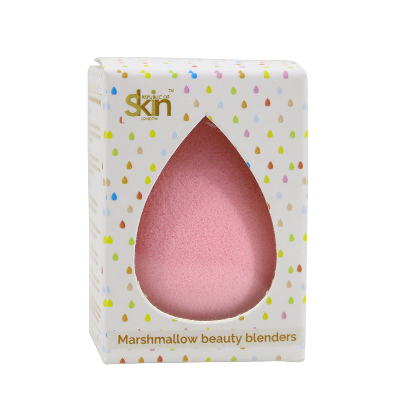 REPUBLIC OF SKIN London Anti-Microbial , Eco-Friendly Beauty Blender Makeup Sponge (MARSHMALLOW Light Pink )