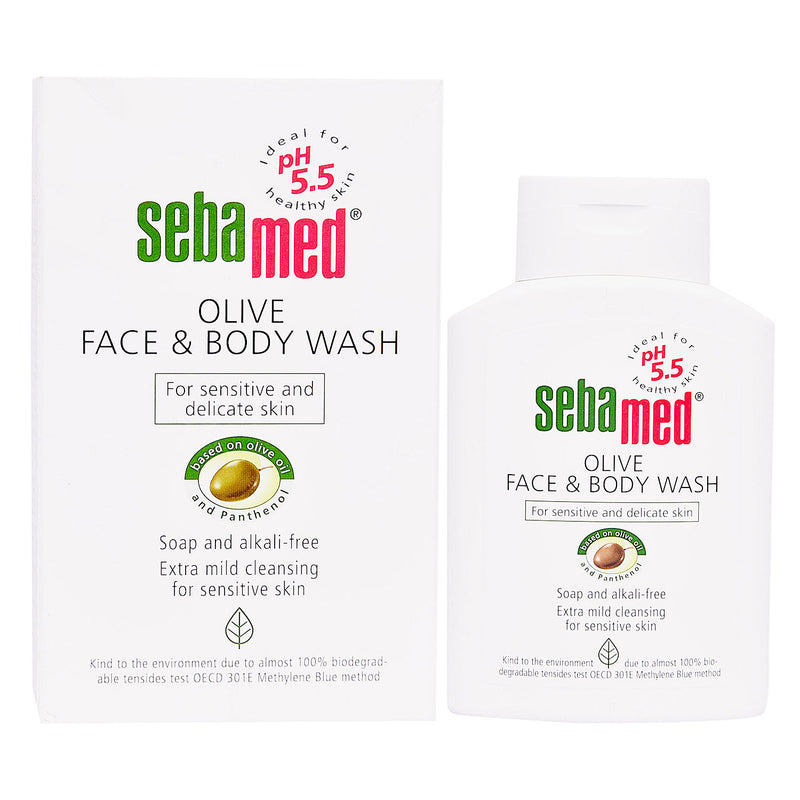 Sebamed Olive Liquid Face & Body Wash 200ml