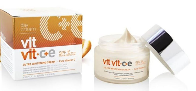 Vit Vit C+E Ultra Whitening Cream With SPF15 50ml